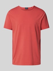 T-Shirt mit Rundhalsausschnitt von OLYMP Level Five Orange - 40