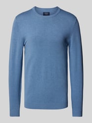 Pullover in Strick-Optik von MCNEAL Blau - 3