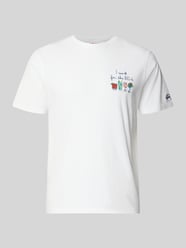 Koszulka T-shirt z przeszyciami model 'PORTOFINO' od MC2 Saint Barth - 17