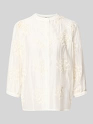 regular fit blouse met 3/4-mouwen model 'FAVIOLA FANCY' van 0039 Italy - 11