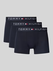 Trunks mit Label-Details im 3er-Pack von Tommy Hilfiger Blau - 7