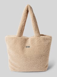 Handtasche aus Teddyfell Modell 'Bugbane' von Barts Beige - 6