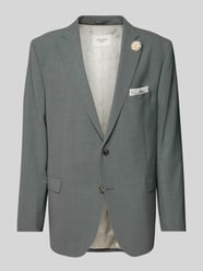 Slim fit 2-knoops colbert met wol model 'Shelby' van Carl Gross - 34