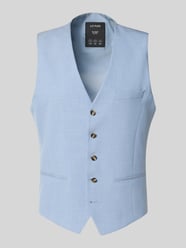 Kamizelka garniturowa krój regular fit z dodatkiem wiskozy od s.Oliver BLACK LABEL - 43