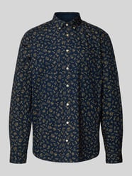 Regular Fit Freizeithemd mit Weihnachtsmotiv von Montego - 18