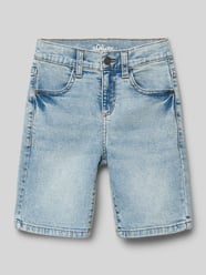 Szorty jeansowe o kroju regular fit z mieszanki bawełny model 'PELLE' od s.Oliver RED LABEL - 27