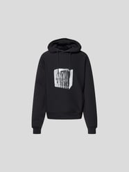 Hoodie mit Label-Print von Jacquemus Blau - 1