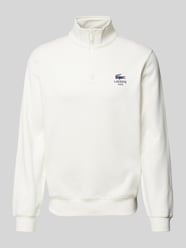 Sweatshirt mit Stehkragen Modell 'HERITAGE' von Lacoste Beige - 36