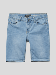 Jeansshorts mit Label-Patch von Marc O'Polo Blau / Türkis - 13