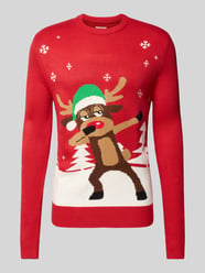 Slim Fit Pullover in Strick-Optik von Montego - 31
