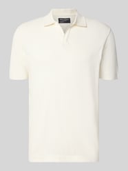 Regular Fit Poloshirt aus Baumwoll-Leinen-Mix von Marc O'Polo - 1