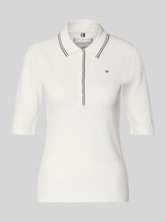 Koszulka polo o kroju slim fit z mieszanki lyocellu od Tommy Hilfiger - 23