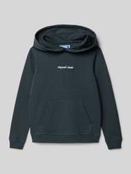Hoodie mit Label-Stitching und Känguru-Tasche von Jack & Jones - 44