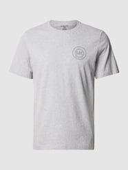 T-shirt van katoen met logoprint van MICHAEL Michael Kors Grijs - 7