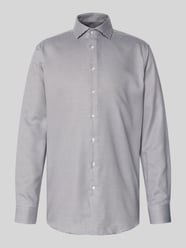 Regular Fit Business-Hemd mit Knopfleiste von SEIDENSTICKER REGULAR FIT Beige - 46