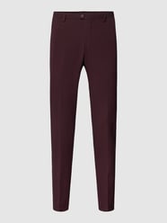 Chino mit französischen Eingrifftaschen Modell 'Steve' von MCNEAL Rot - 34