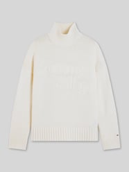 Turtleneck aus Wolle mit Logo Stickerei von Tommy Hilfiger - 10
