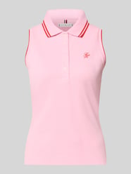 slim fit poloshirt van katoenmix van Tommy Hilfiger - 16