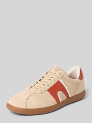 Sneakers van echt leer model 'Soller' van Camper Beige - 1