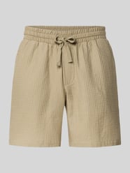 Szorty z dzianiny dresowej o kroju regular fit z czystej bawełny model ‘TEL’ od Only & Sons - 12