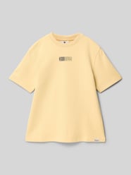 T-Shirt mit Label-Print von Garcia - 16
