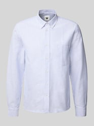 Koszula casualowa o kroju regular fit z kołnierzykiem typu button down model ‘Adam’ od Wood Wood - 18
