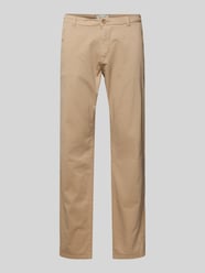 Stoffhose mit französischen Eingrifftaschen von Casual Friday Beige - 40