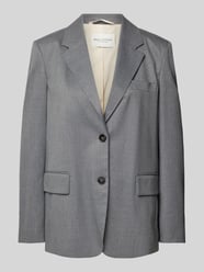 Relaxed Fit Boyfriend Blazer mit Schurwoll-Anteil von Marc O'Polo - 33