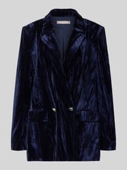 Relaxed Fit Blazer aus Samt mit Reverskragen von Christian Berg Cocktail - 5