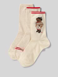 Sokken per 3 paar verpakt van Polo Ralph Lauren Beige - 11
