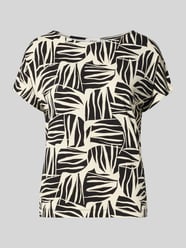 Relaxed fit T-shirt van viscosemix van s.Oliver RED LABEL - 4