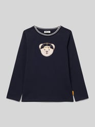 Regular fit shirt met lange mouwen en logostitching van Steiff - 20