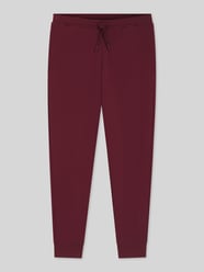 Sweathose mit Kordelzug von BOSS Green Bordeaux - 40
