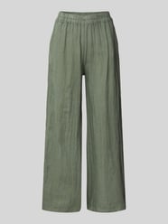 Leinenhose mit elastischem Bund von ZABAIONE - 12