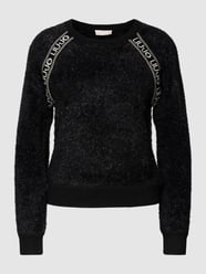 Gebreide pullover met effectgaren van LIU JO SPORT Zwart - 27