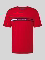 T-shirt o kroju regular fit z czystej bawełny od Tommy Hilfiger - 7