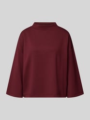 Sweatshirt mit Stehkragen von MORE & MORE Bordeaux - 20