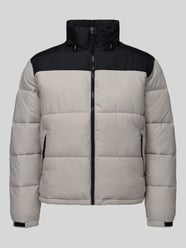 Steppjacke mit hohem Stehkragen Modell 'ONSMAVERICK' von ONLY & SONS Beige - 2