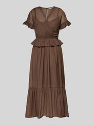 Maxikleid aus Viskose-Mix im Stufen-Look Modell 'Gunnvor' von mbyM - 42