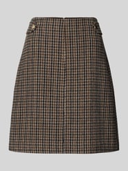 Mini-Rock aus Woll-Mix mit Knopfdetail von s.Oliver BLACK LABEL - 40