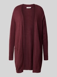 Cardigan met ribboorden, model 'NONINA' van B.Young Bordeaux - 29