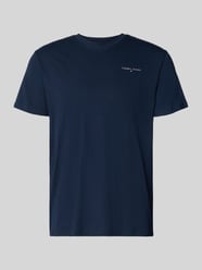 Slim Fit T-Shirt aus reiner Baumwolle Modell 'LINEAR CHEST TEE' von Tommy Jeans - 35