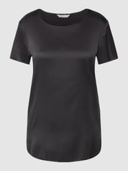 Blouse met ronde hals, model 'CORTONA' van MaxMara Leisure Zwart - 18