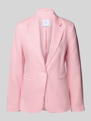 Slim Fit Blazer mit Paspeltaschen Modell 'BORELI' von MANGO Pink - 28