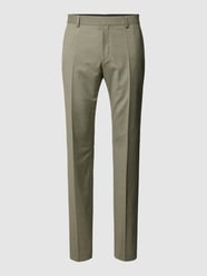 Chino mit Bundfalten Modell 'Genius' von BOSS Grün - 29