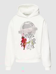 Hoodie mit Zierbesatz von REVIEW Weiß - 23