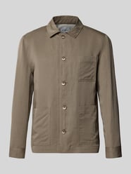 regular fit overhemdjack van lyocellmix met linnengehalte van ROY ROBSON Beige - 27