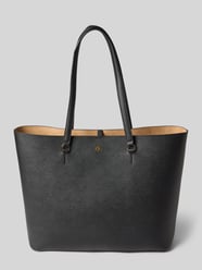 Tote bag van runderleer met labelapplicatie, model 'KARLY' van Lauren Ralph Lauren - 30