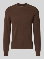 Gebreide pullover met ribboorden van JAKE*S STUDIO MEN - 16