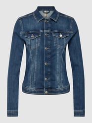 Jeansjacke mit Label-Details Modell 'Kimberly' von Soyaconcept Blau - 13